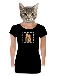 dámske tričko s lemom