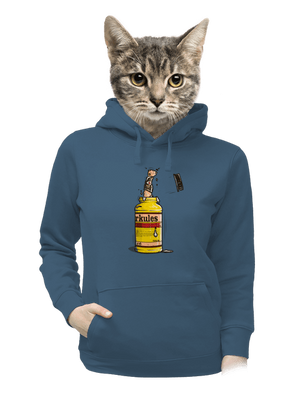 dámska mikina klokanka