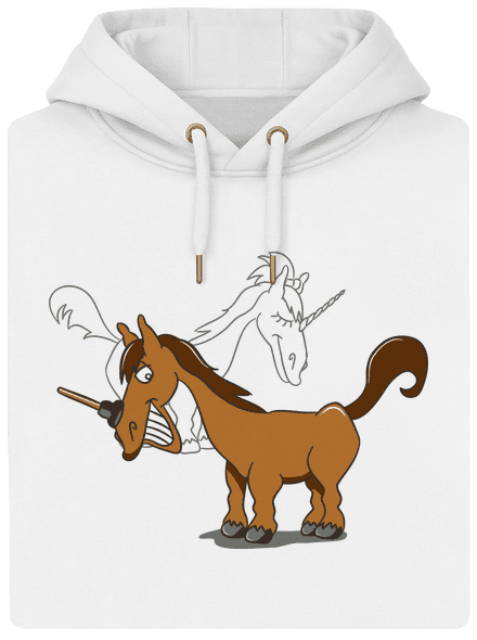 Jednorožec unisex mikina premium Snowwhite