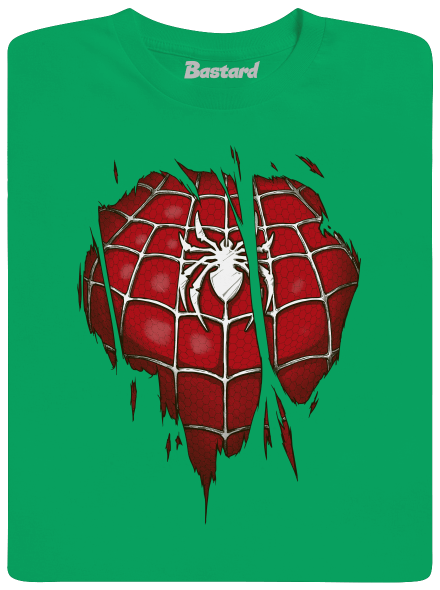 Spider Inside detské tričko Kelly Green