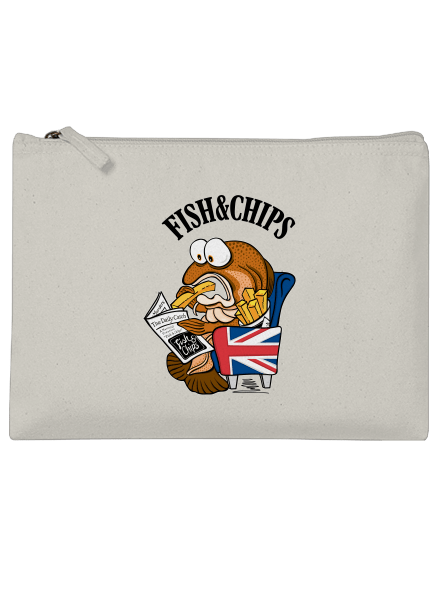 Fish and chips taštička Stracciatella
