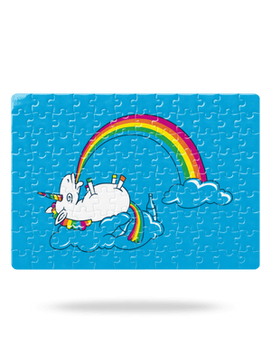 Tajomstvo dúhy puzzle White