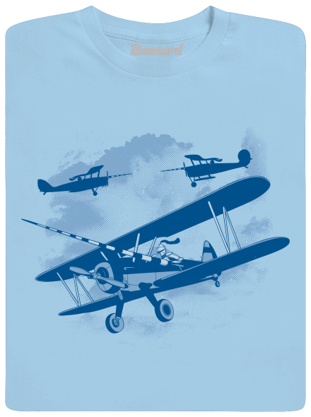 Rytieri nebies detské tričko Sky Blue