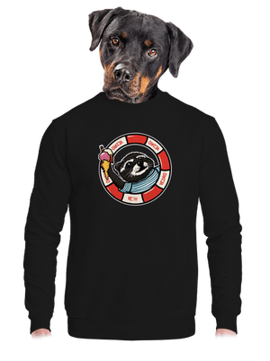 unisex mikina bez kapucne