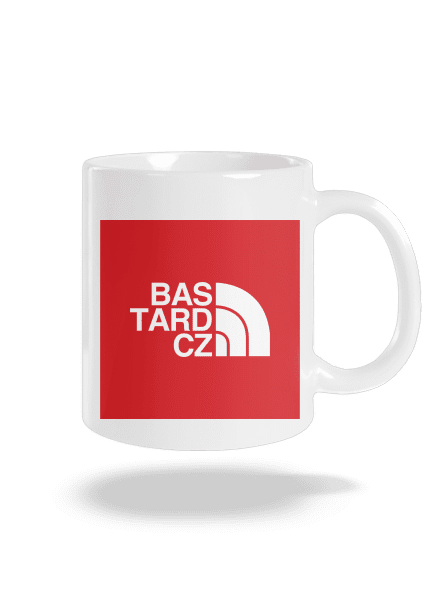 Bastard v outdoore klasický hrnček White