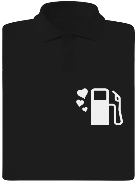 Plnú prosím pánska polokošeľa Black