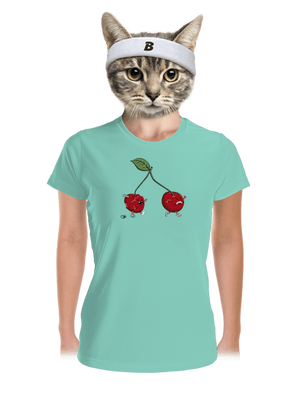 Nie je úniku dámske športové tričko Mint Mal