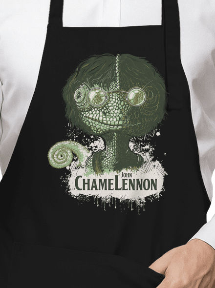 ChameLennon zástera Black