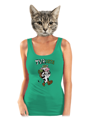 Tur na cestách dámske tielko klasické Mint Mal