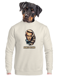 unisex mikina bez kapucne