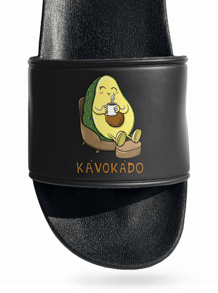 Kávokádo šľapky Black