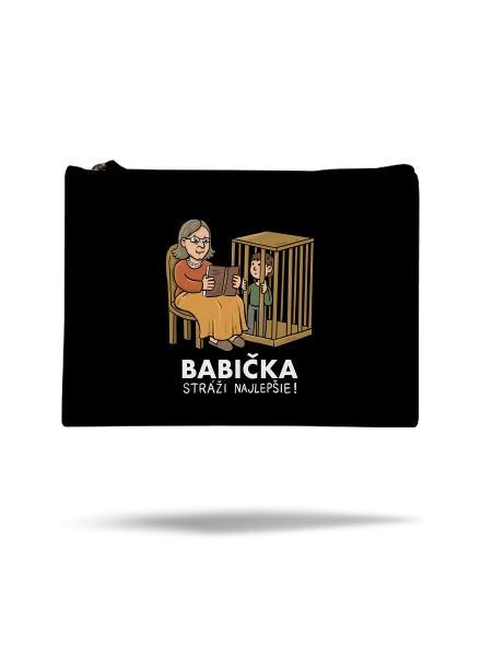 Babička stráži najlepšie taštička Black