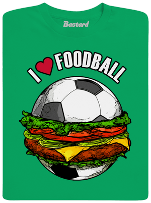 Foodball detské tričko Kelly Green