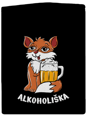  dámska mikina na zips Black