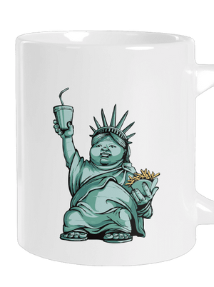 Americký idol veľký hrnček White