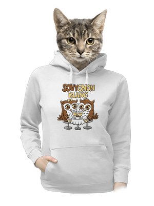 Sovygnon dámska mikina klokanka White