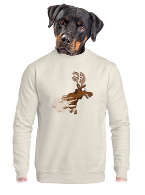 unisex mikina bez kapucne