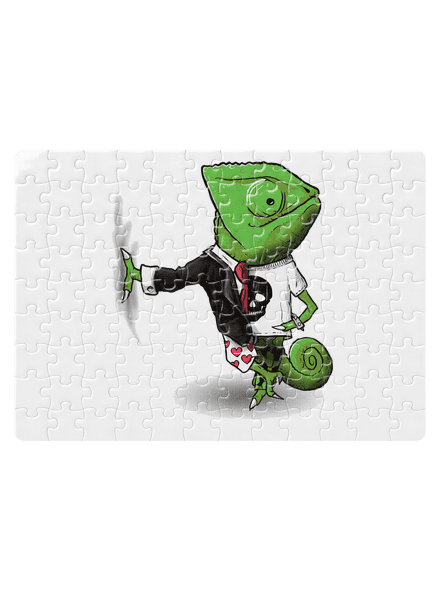 Majster prevlekov puzzle White