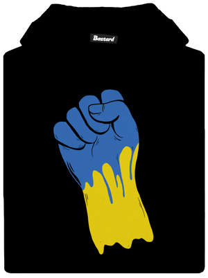 Ukrajina - Ruka detská mikina klokanka Black