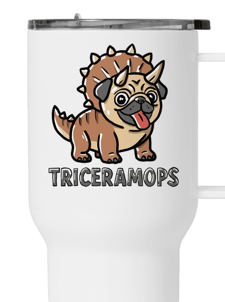 Triceramops termohrnček White