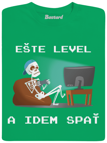 Ešte level detské tričko Kelly Green