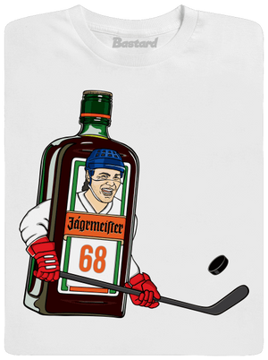 Jágrmeister pánske dlhý rukáv White