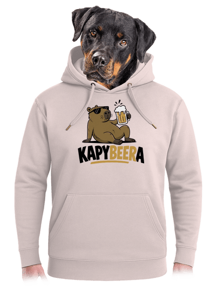 Kapybeera unisex mikina premium Rose Chalk