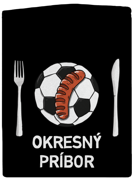 Okresný príbor pánska mikina na zips Black