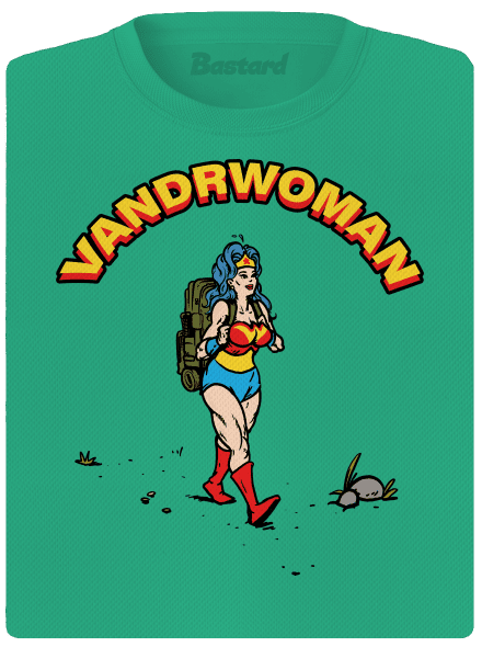 Vandrwoman dámske športové tričko Mint Mal