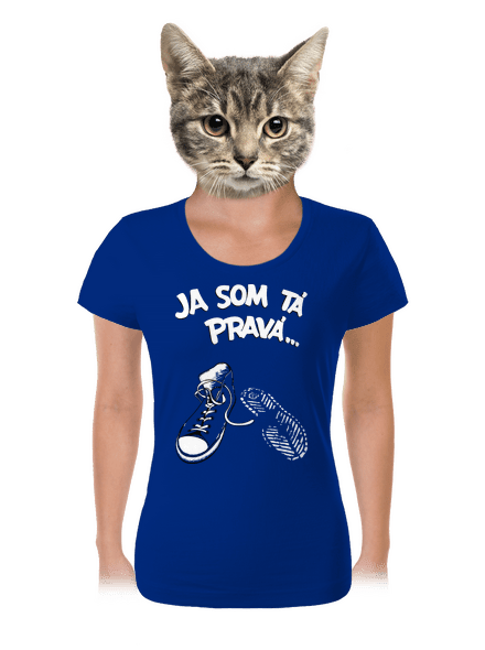 Hľadám tú pravú dámske tričko Royal Blue Mal