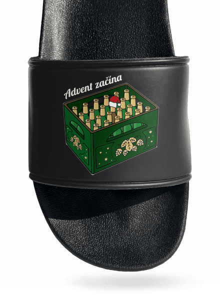 Advent začína šľapky Black