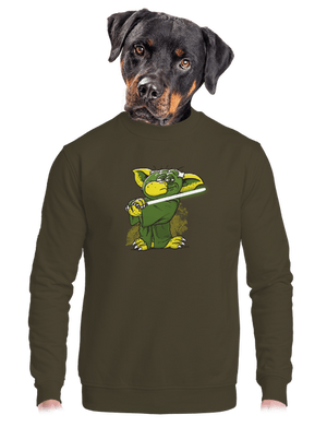 unisex mikina bez kapucne