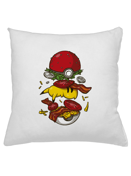 Pokémon burger vankúš White