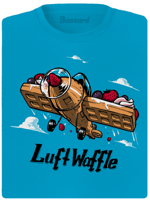 Luftwaffle dámske športové tričko Blue Atol