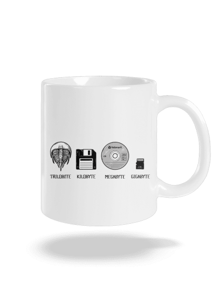 Trilobite klasický hrnček White