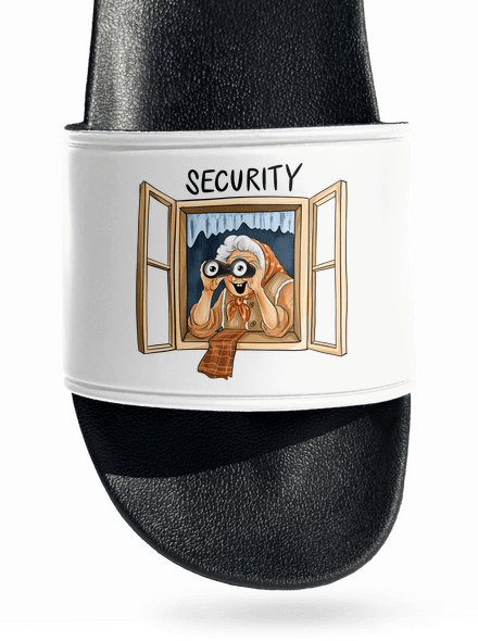 Security babička šľapky White