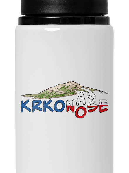 Krkonoše flaša na vodu White
