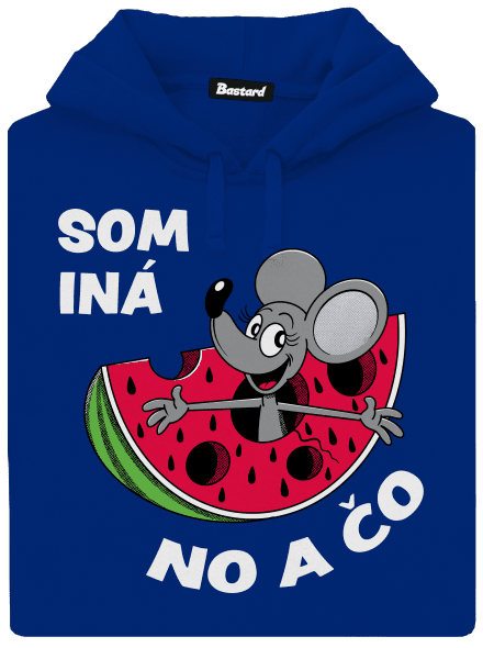 Som iná dámska mikina klokanka Royal Blue Mal