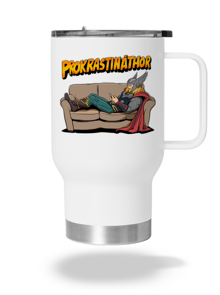 Prokrastináthor termohrnček White