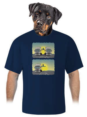 unisex tričko oversized