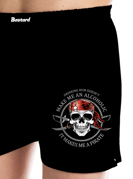 Pirát pánske trenky Black