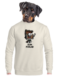 unisex mikina bez kapucne