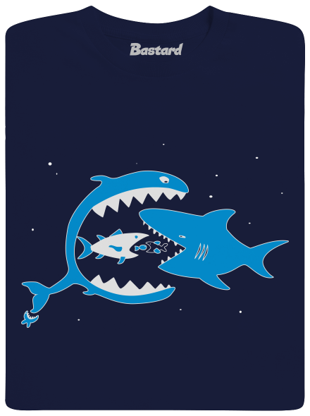 Rybky pánske dlhý rukáv Navy