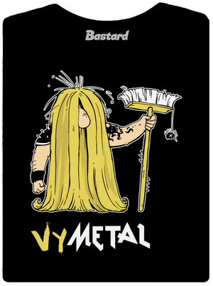 Metalista dámske tričko s lemom Black