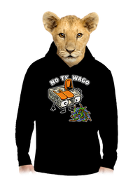 detská mikina klokanka