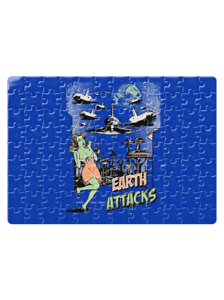 Zem útočí puzzle White