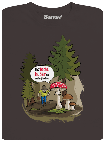 Bacha hubár pánske dlhý rukáv Bear Brown