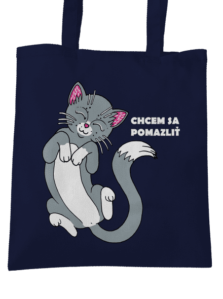 Chcem sa pomazliť taška French Navy