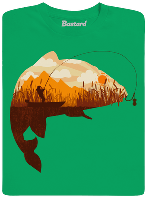 Kapitálny úlovok detské tričko Kelly Green