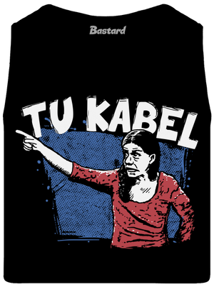 Tukabel pánske tielko Black